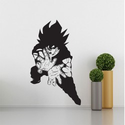 Goku Kamehameha Dragon Ball Vinyl Wall Art Decal (WD-0502)